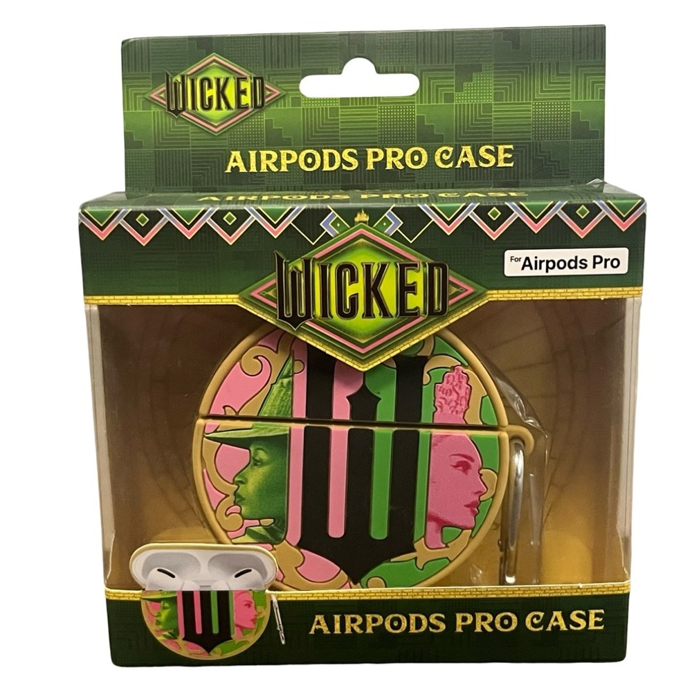 Wicked Movie AirPods Pro Case Elphaba Glinda CultureFly BRAND NEW